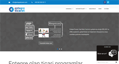 Desktop Screenshot of entegreticaret.com